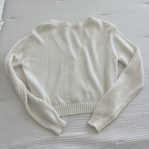Brandy Melville rare white cardigan - Picture 3 of 4